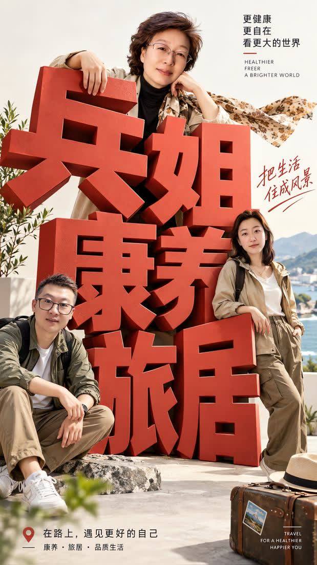 兵姐康养旅居 · 在路上